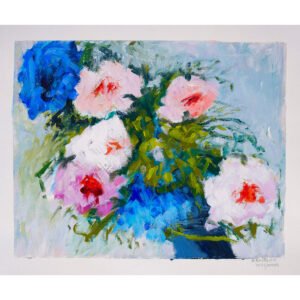 bodegon de flores abstractas #31
