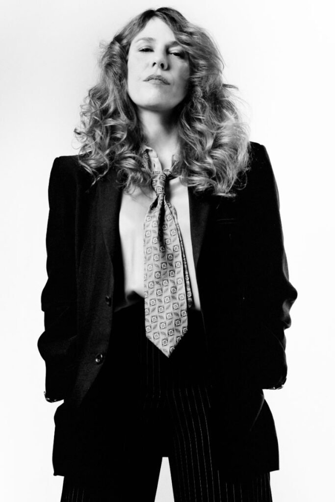 Marca Personal en Madrid. en esta foto: Lorena Riga con look ejecutivo