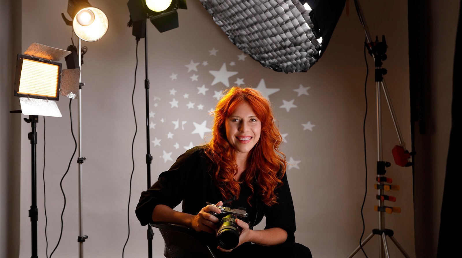 marca personal para hacer negocio por Lorena Riga. en esta foto: Lorena Riga en su estudio de Madrid